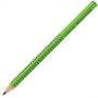 Ołówek Faber-Castell Jumbo Grip, B, zielony jasny - 3